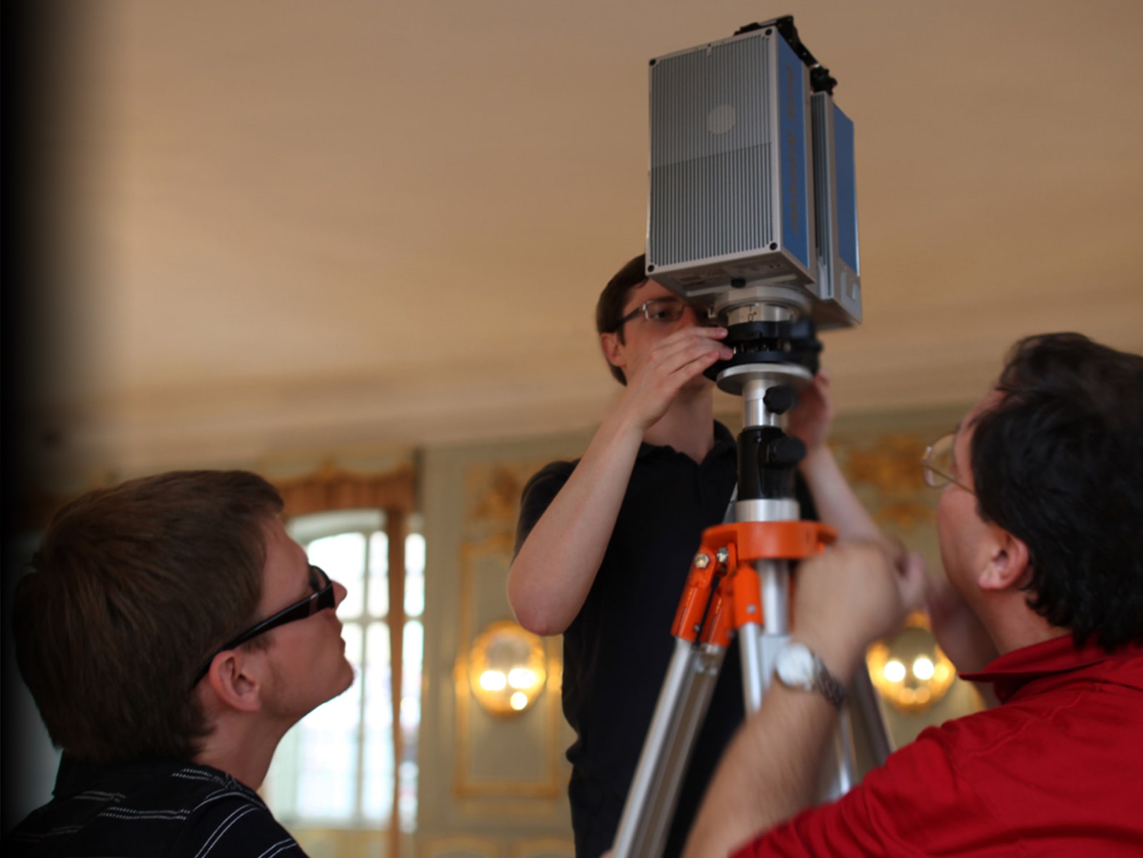 How might we help historians and architects to automate 3D modeling by using laser scans and image recognition?